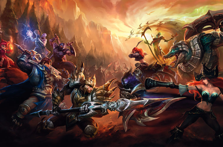 The Art of League of Legends (LOL)